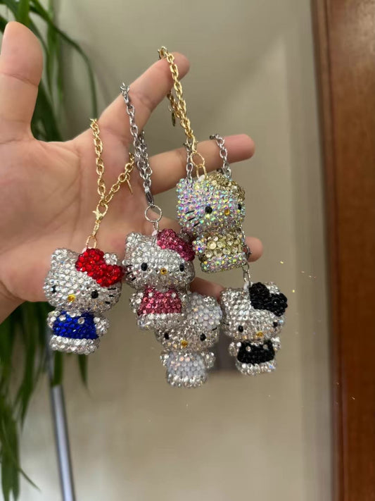 Dazzling Spotlight | Hello Kitty Crystal Keychain - A Galaxy in Your Palm, Sparkling 365 Days of Joy